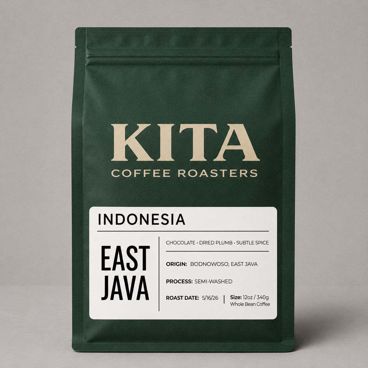 East Java, Indonesia, Semi-Washed